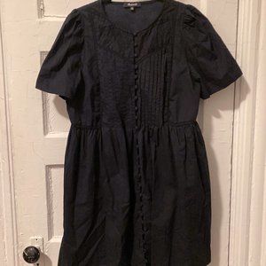 Madewell | Pintucked Mini Dress (size XS)